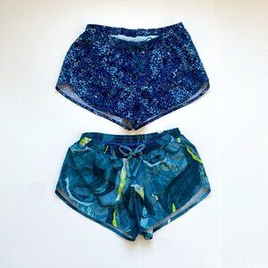 Bundle of 2 Old Navy Go Dry Run Shorts, Size Small, Lined, 2.5'' inseam